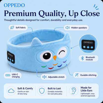 Oppedo: Bluetooth Kids Headband 40% Off Sale Now Live!