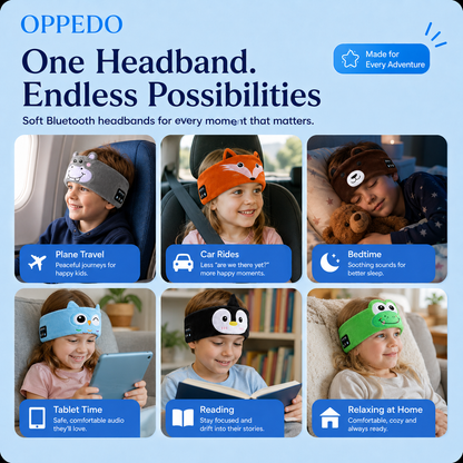 Oppedo: Bluetooth Kids Headband 40% Off Sale Now Live!